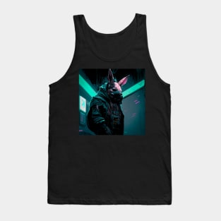 Cyberpunk Rabbit Tank Top